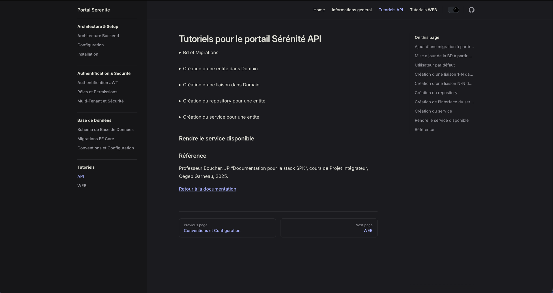 Documentation VitePress